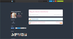 Desktop Screenshot of cherry-strawberry.skyrock.com