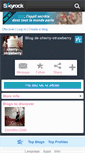 Mobile Screenshot of cherry-strawberry.skyrock.com