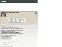 Tablet Screenshot of amour-deux-femme.skyrock.com