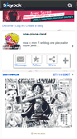 Mobile Screenshot of cuisto-sanji.skyrock.com