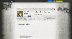 Desktop Screenshot of camilleabily501.skyrock.com