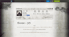 Desktop Screenshot of musique-243.skyrock.com