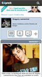 Mobile Screenshot of gregory-lemarchal-01.skyrock.com