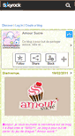 Mobile Screenshot of amoursucrelove.skyrock.com