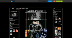 Desktop Screenshot of misterjacksonblog.skyrock.com