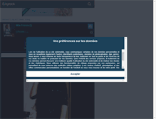 Tablet Screenshot of mlle-xfrance.skyrock.com