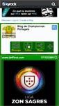 Mobile Screenshot of championnat-portugais.skyrock.com
