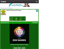 Tablet Screenshot of championnat-portugais.skyrock.com