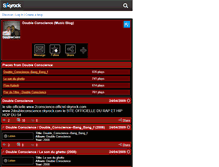Tablet Screenshot of doubleconscience.skyrock.com
