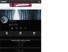 Tablet Screenshot of darkwoman.skyrock.com
