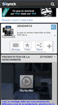 Mobile Screenshot of gendinfos.skyrock.com