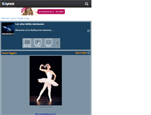 Tablet Screenshot of danseuse-x.skyrock.com