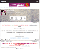Tablet Screenshot of gaku3n-alic3-x.skyrock.com