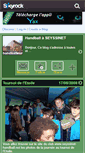 Mobile Screenshot of handballeur38170.skyrock.com