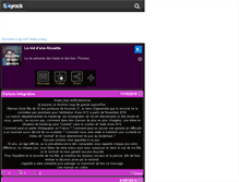 Tablet Screenshot of alouette-et-ses-amours.skyrock.com