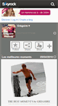 Mobile Screenshot of gregoire-memory.skyrock.com
