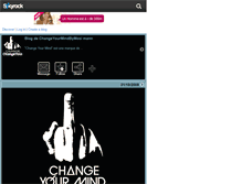 Tablet Screenshot of changeyourmindbymosimann.skyrock.com