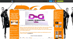 Desktop Screenshot of dancegeneration.skyrock.com