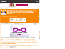 Tablet Screenshot of dancegeneration.skyrock.com