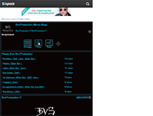 Tablet Screenshot of bvsproduction.skyrock.com