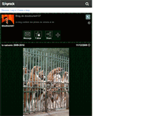 Tablet Screenshot of doudoune4137.skyrock.com
