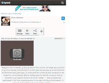 Tablet Screenshot of chris--grimmie.skyrock.com