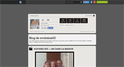 Desktop Screenshot of evolution02.skyrock.com