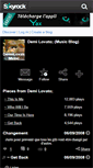 Mobile Screenshot of demiilovato-music.skyrock.com