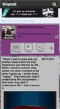 Mobile Screenshot of any-is-anyone.skyrock.com