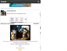 Tablet Screenshot of chevaux-des-mers.skyrock.com