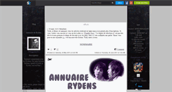 Desktop Screenshot of annuairerydens.skyrock.com