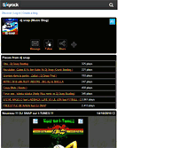 Tablet Screenshot of dj-snap.skyrock.com