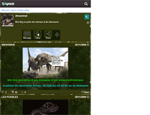 Tablet Screenshot of dinoanimal.skyrock.com