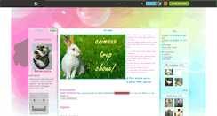 Desktop Screenshot of animauxtropchou.skyrock.com