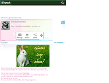 Tablet Screenshot of animauxtropchou.skyrock.com