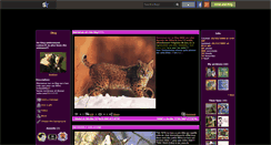 Desktop Screenshot of lovelynx.skyrock.com