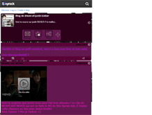 Tablet Screenshot of dream-of-justin-bieber.skyrock.com