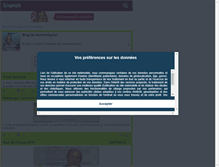 Tablet Screenshot of laurent-fignon.skyrock.com