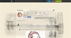 Desktop Screenshot of alila37dessin.skyrock.com