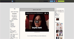 Desktop Screenshot of mystery-london-school.skyrock.com