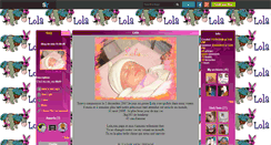 Desktop Screenshot of lola-11-08-08.skyrock.com