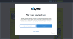Desktop Screenshot of bluesky130806.skyrock.com