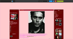 Desktop Screenshot of fanofdepp.skyrock.com