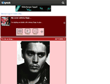 Tablet Screenshot of fanofdepp.skyrock.com