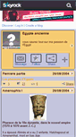Mobile Screenshot of egyptomania.skyrock.com
