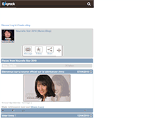Tablet Screenshot of anna-nouvellestar.skyrock.com