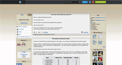 Desktop Screenshot of labienvenue.skyrock.com