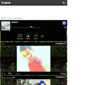 Tablet Screenshot of aminov2212.skyrock.com