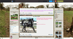 Desktop Screenshot of information-du-cheval.skyrock.com