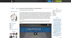 Desktop Screenshot of getcashpayday.skyrock.com